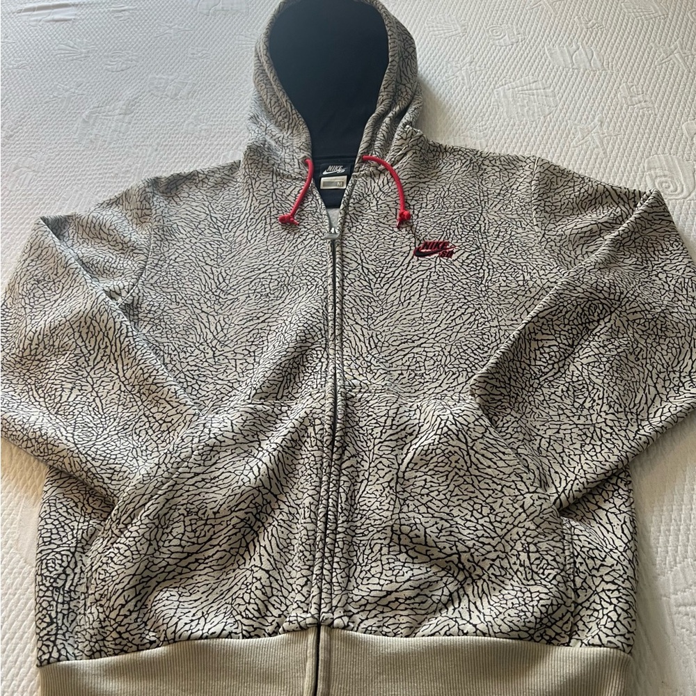 NikeSB Elephant print full-zip hoodie *RARE - Picture 5 of 7